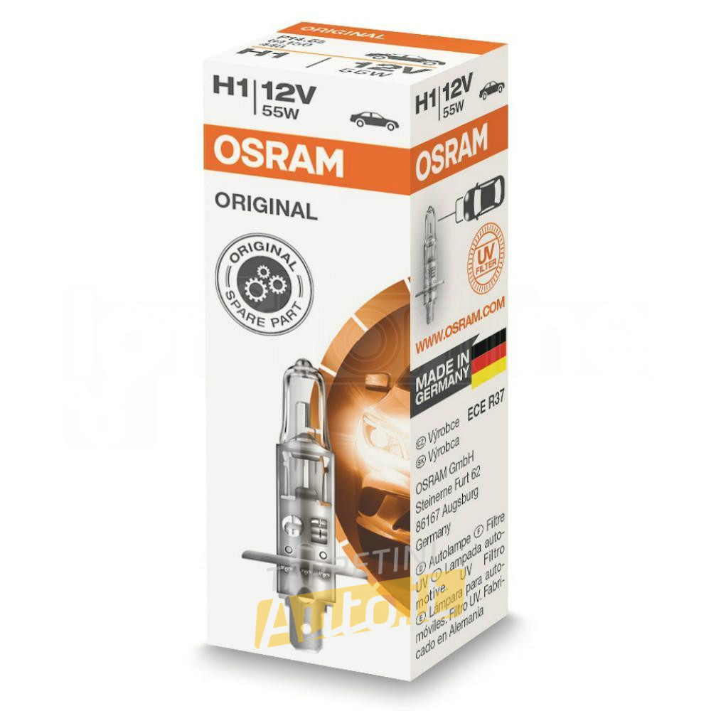 Lampadina per auto OSRAM H1 12V 55W Original line