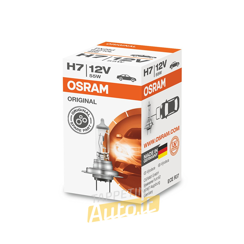 Lampadina per auto OSRAM 12V H7 55W Original line