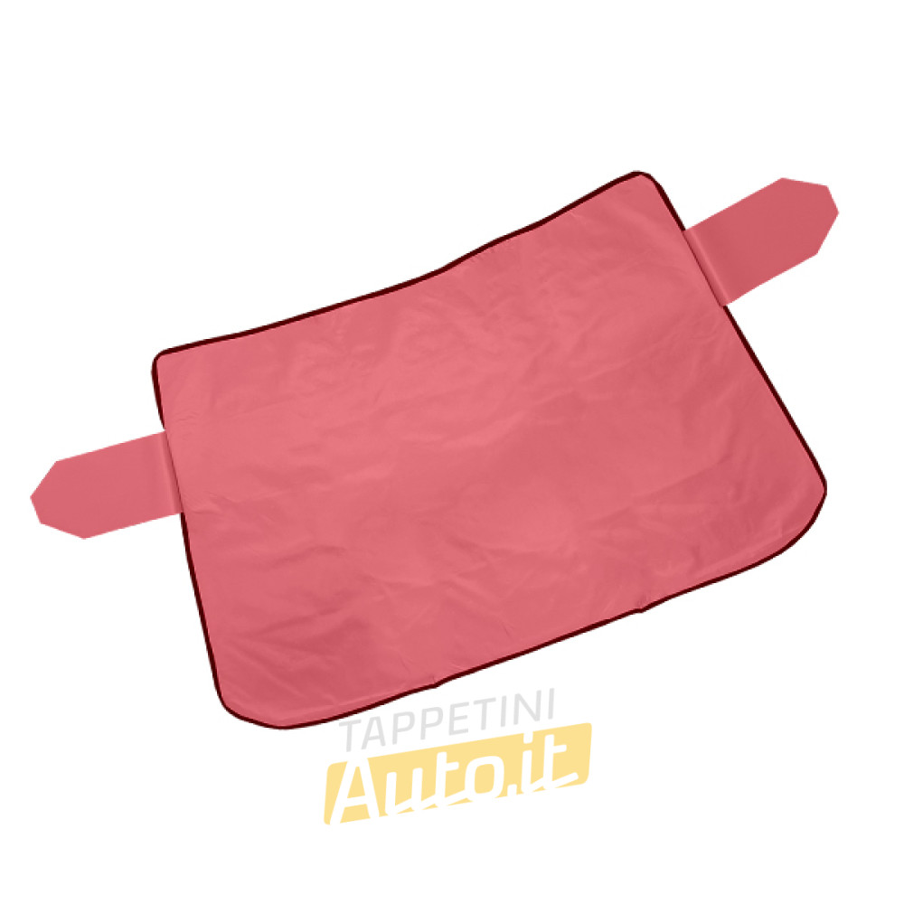 Protezione parabrezza invernale - Rosso Protezione parabrezza invernale - Rosso
