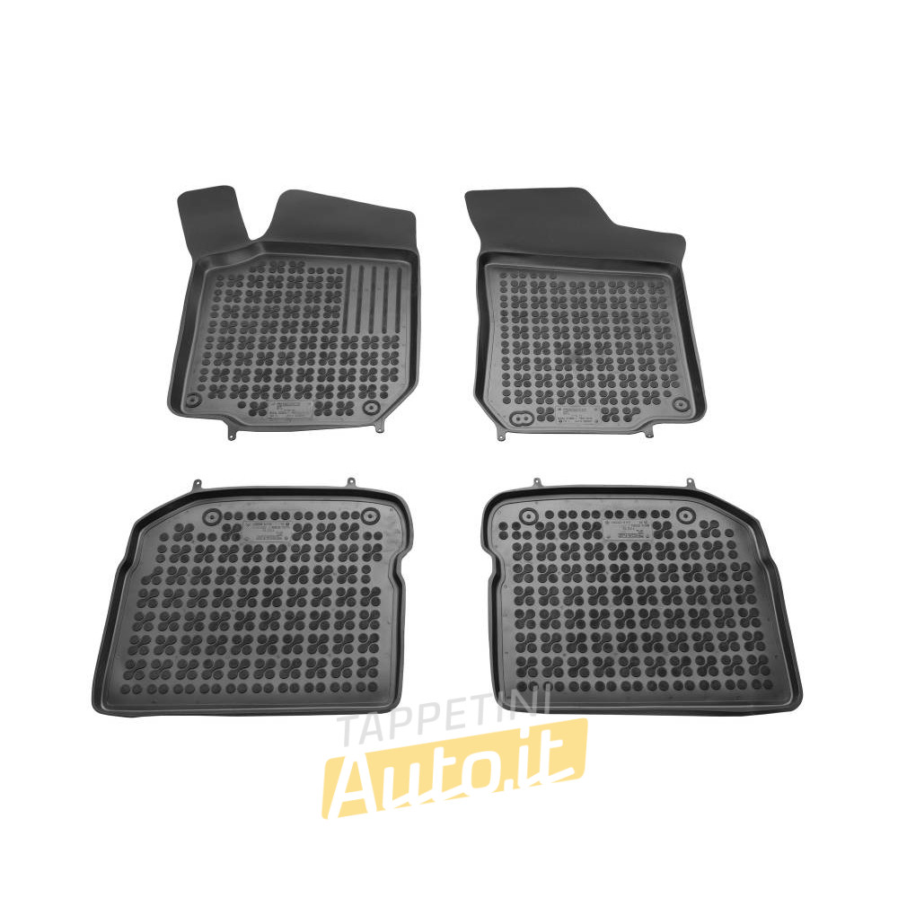 Tappetini in gomma con bordo alto SEAT  Toledo II (1999-2005) - TAPPETINI IN GOMMA