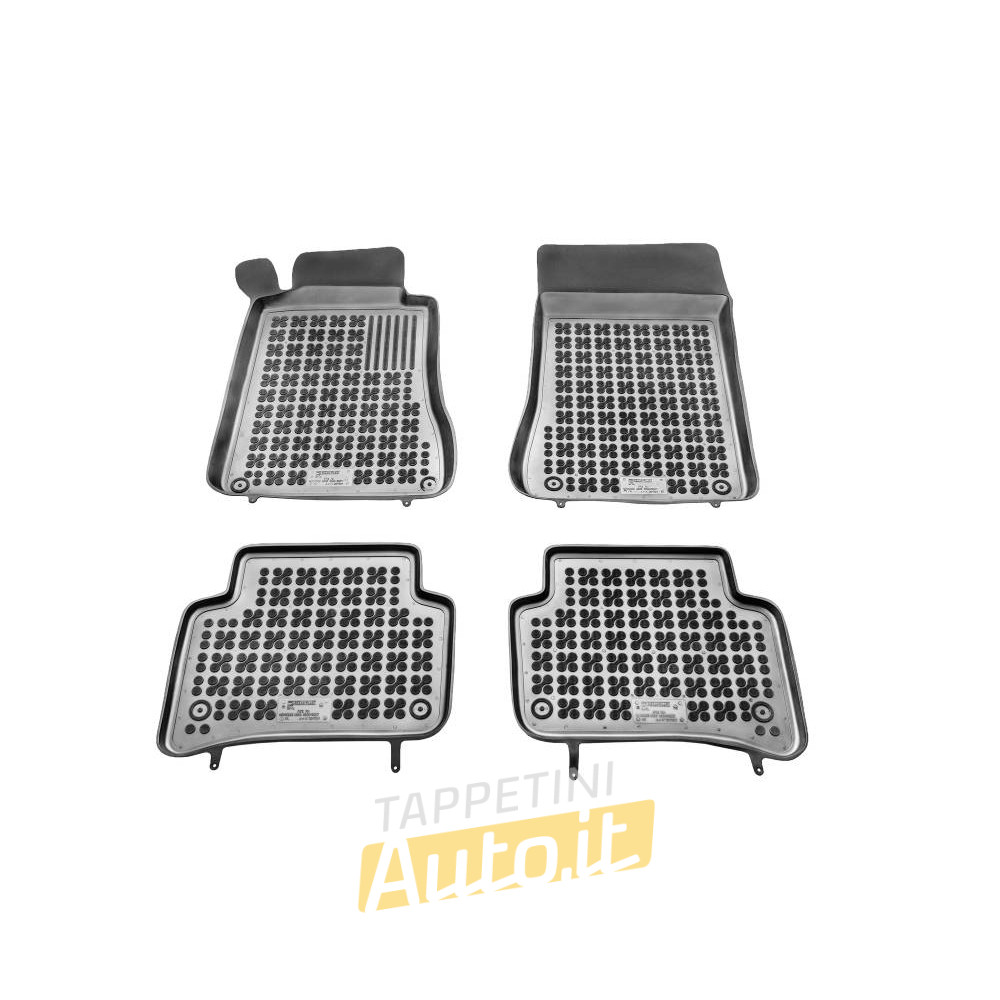Tappetini in gomma con bordo alto MERCEDES C W203, S203 (2000-2007) - TAPPETINI IN GOMMA