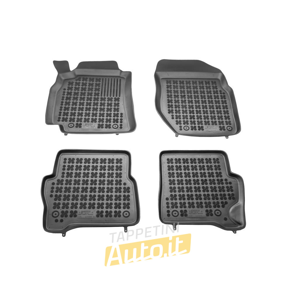 Tappetini in gomma con bordo alto NISSAN Almera II (2000-2006) - TAPPETINI IN GOMMA