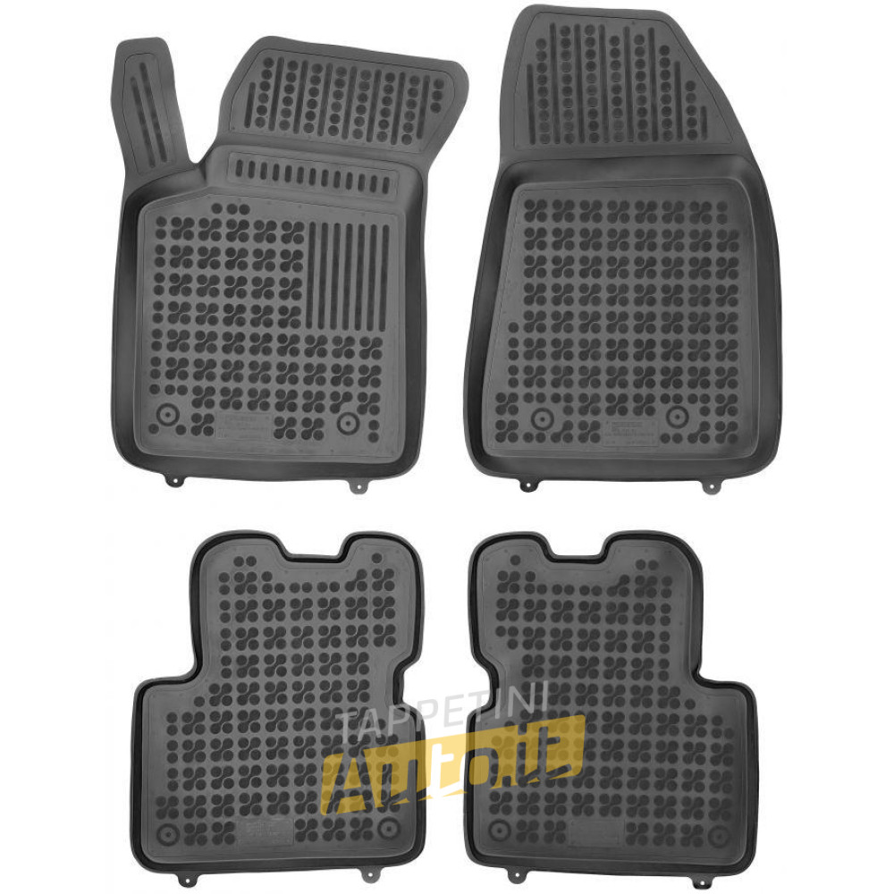 Tappetini in gomma con bordo alto ALFA ROMEO Giulietta 940  (2010-) - TAPPETINI IN GOMMA