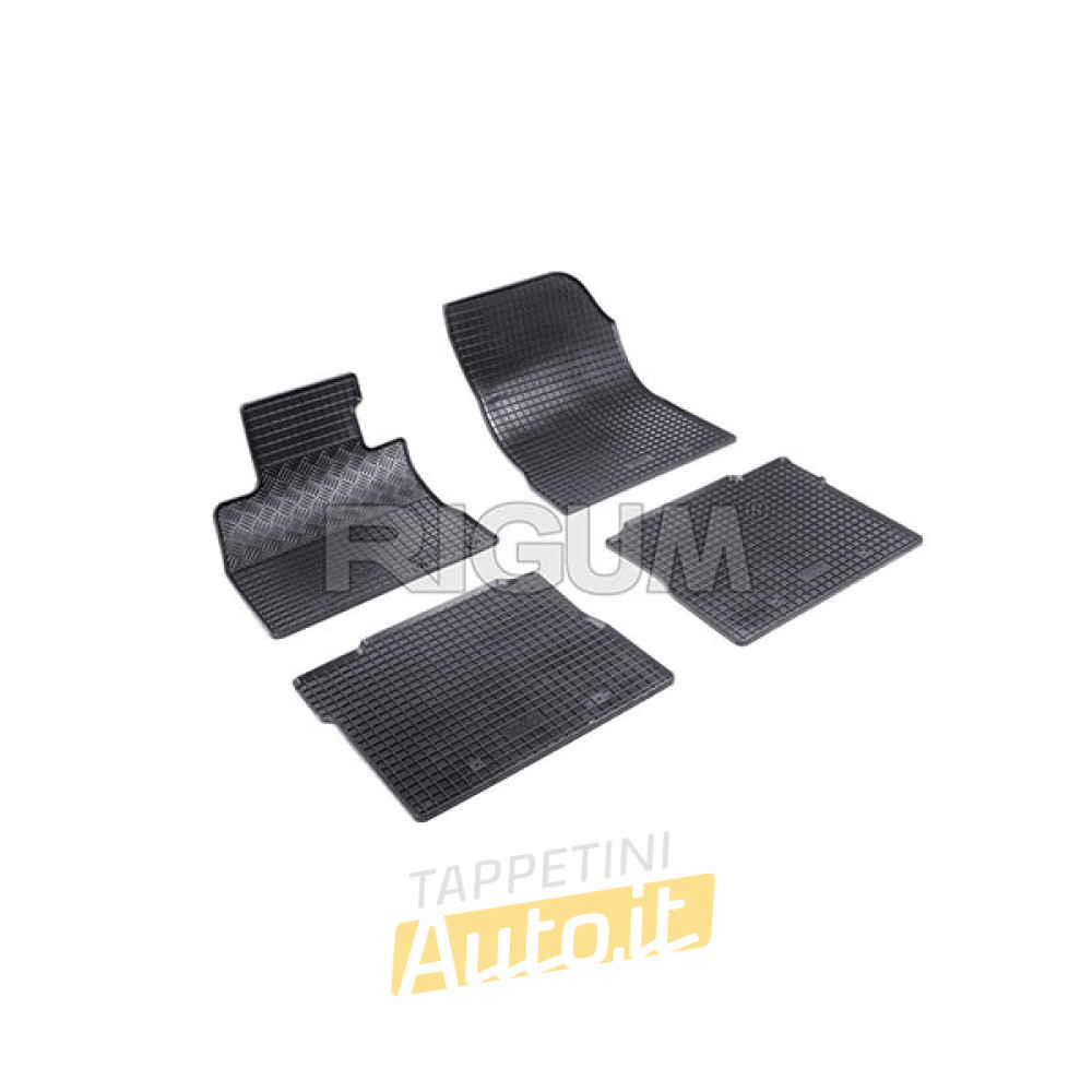Tappetini in gomma NISSAN Note II (2013-) - TAPPETINI IN GOMMA Tappetini in gomma NISSAN Note II (2013-) - TAPPETINI IN GOMMA