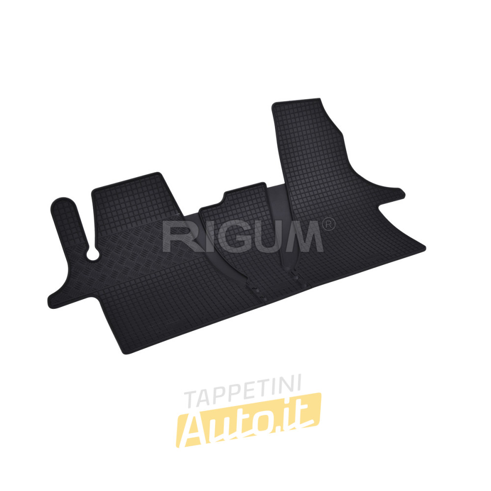 Tappetini in gomma VOLKSWAGEN Transporter T6.1 2/3m (1ª fila) (2019-) - TAPPETINI IN GOMMA Tappetini in gomma VOLKSWAGEN Transporter T6.1 2/3m (1ª fila) (2019-) - TAPPETINI IN GOMMA