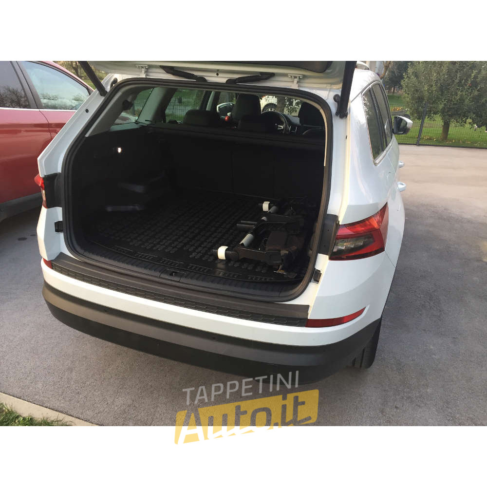 Vasca per bagagliaio - SKODA Kodiaq 7 posti - con sedili della terza fila ribaltabili verso il basso (2017-) - VASCA BAULE Vasca per bagagliaio - SKODA Kodiaq 7 posti - con sedili della terza fila ribaltabili verso il basso (2017-) - VASCA BAULE