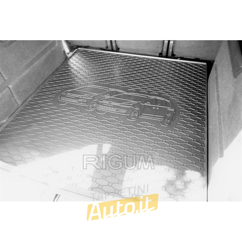 Vasca per bagagliaio - VOLKSWAGEN Sharan II 5 posti/ 7 posti - con sedili della terza fila ribaltabili verso il basso (2010-) - VASCA BAULE Vasca per bagagliaio - VOLKSWAGEN Sharan II 5 posti/ 7 posti - con sedili della terza fila ribaltabili verso il basso (2010-) - VASCA BAULE